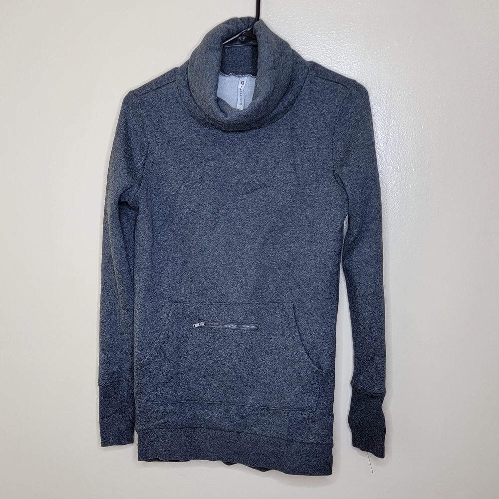 Zaylee Funnel Neck Tunic Fabletics Grey - Picture 3 of 5